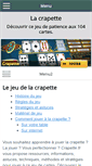 Mobile Screenshot of crapette.fr