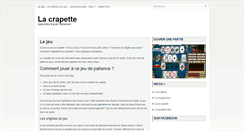 Desktop Screenshot of crapette.org