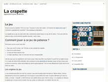 Tablet Screenshot of crapette.org